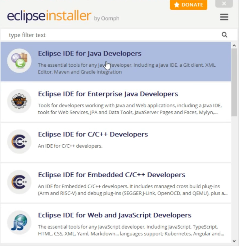 eclipse ide download for windows 10